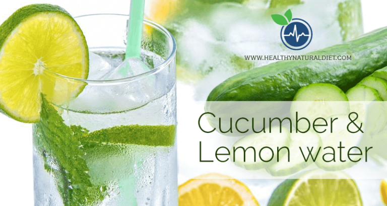 Cucumber Lemon Water